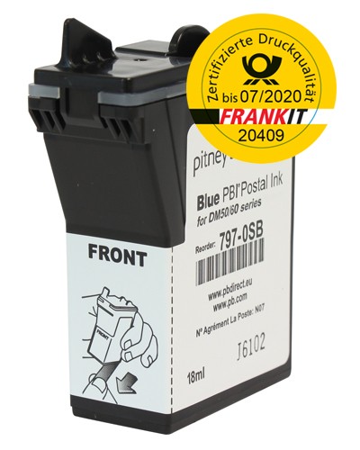 Tintenpatrone für DM50 / DM55 / DM60 / DM65